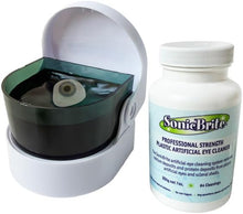 Professional Strength Plastic Artificial Eye Cleaning System With 7 Oz Powder